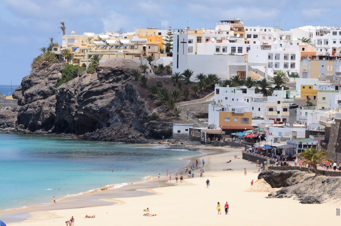 'Beach of Morro Jable, Canary Island Fuerteventura, Spain' - Fuerteventura